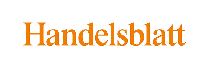 Handelsblatt Logo - führende Wirtschaftszeitung und Medienpartner der Mobility Trailblazers Awards